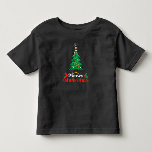 Pour Les Tous Petits T-Shirt Meowy Noël