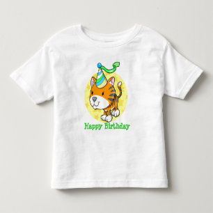 Pour Les Tous Petits T-shirt mignon de joyeux anniversaire de CUB de