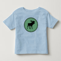 T-shirt Moose Silhouette Wilderness