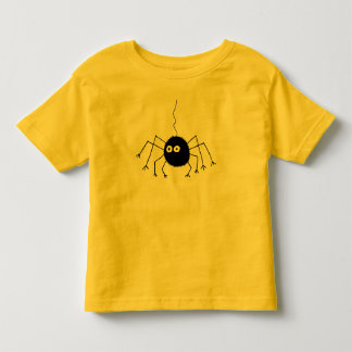Pour Les Tous Petits T-shirt noir d'araignée de grands yeux