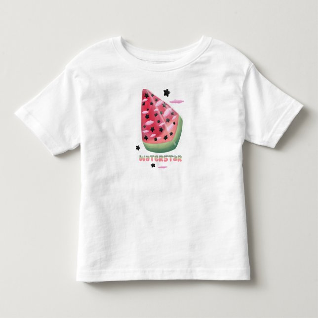 Pour Les Tous Petits T-shirt pastèque étoile  (Devant)
