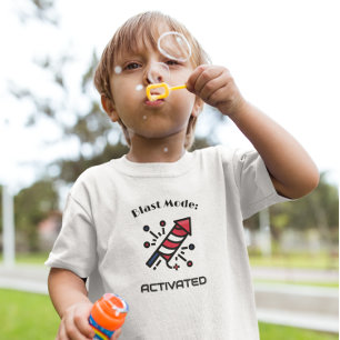 Pour Les Tous Petits T-Shirt Patriotique Mode Blast Activé