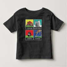 T-shirt personnalisé avec Manchots, Lion, Cerf, Si