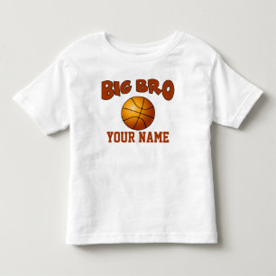 Pour Les Tous Petits T-shirt personnalisé Big Brother Basketball
