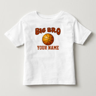 Pour Les Tous Petits T-shirt personnalisé Big Brother Basketball