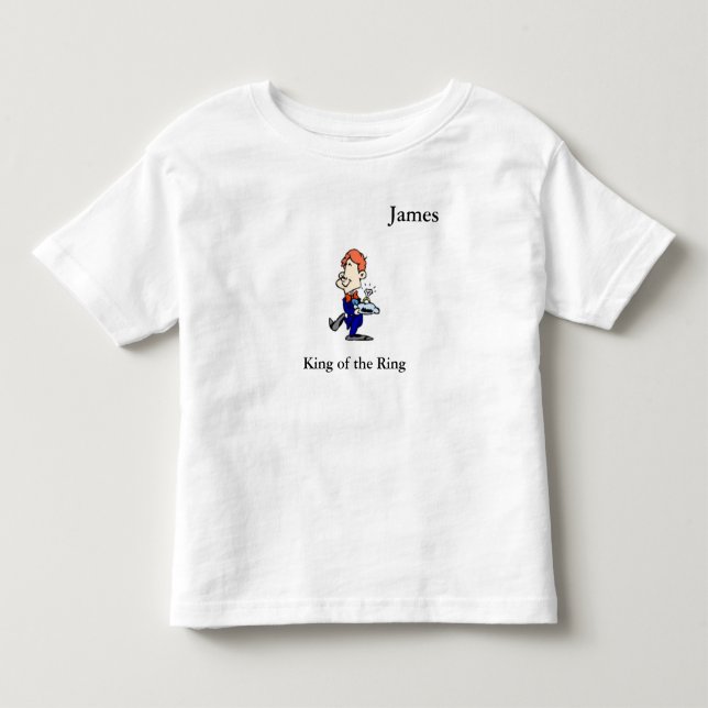 Pour Les Tous Petits T-shirt Porteur à sonnerie personnalisé (Devant)