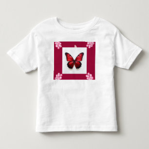 Pour Les Tous Petits T-shirt TinyTrend™ Butterfly Toddler Fine Jersey