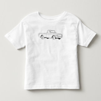 Pour Les Tous Petits T-shirt tiré par la main d'enfant en bas âge de