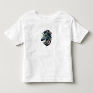 POUR LES TOUS PETITS T-SHIRT ZEBRA TODDLER
