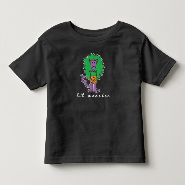 Pour Les Tous Petits Top ou T-shirt Li'l Monster (Devant)