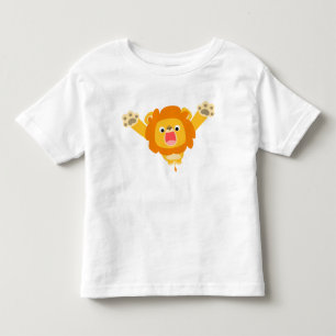 Pour Les Tous Petits Voici venir le T-shirt d'enfants de problème (lion