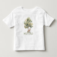 WiILD ENFANT Woodland Fox bébé bébé T-shirt enfant