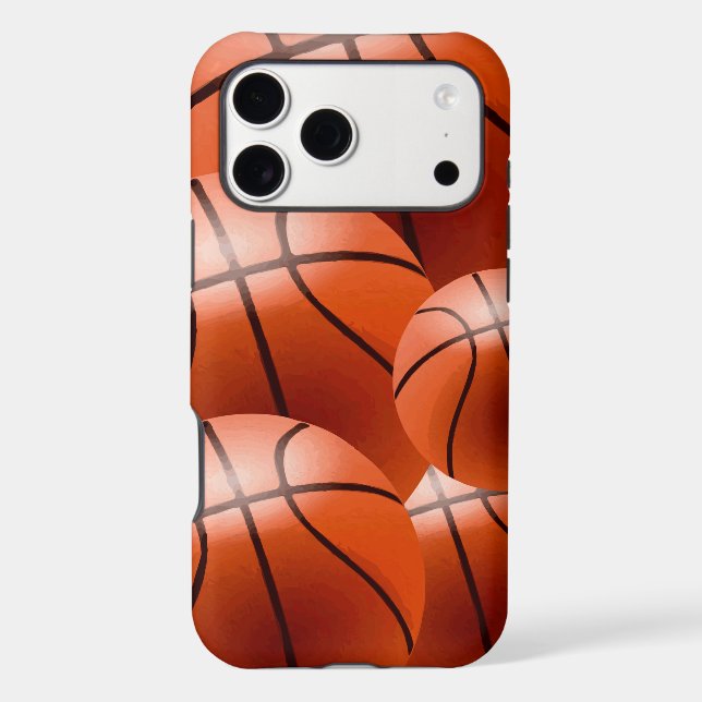 Pour lui Moderne Graphic Basketball iPhone (Verso)