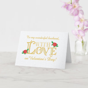 Pour Mari Valentines Day avec la carte Red Roses