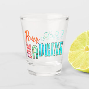 Pour me a drink alcohol cocktail retro liquor bar shot glass