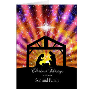 Pour mon fils et ma famille, Noël du coucher du so