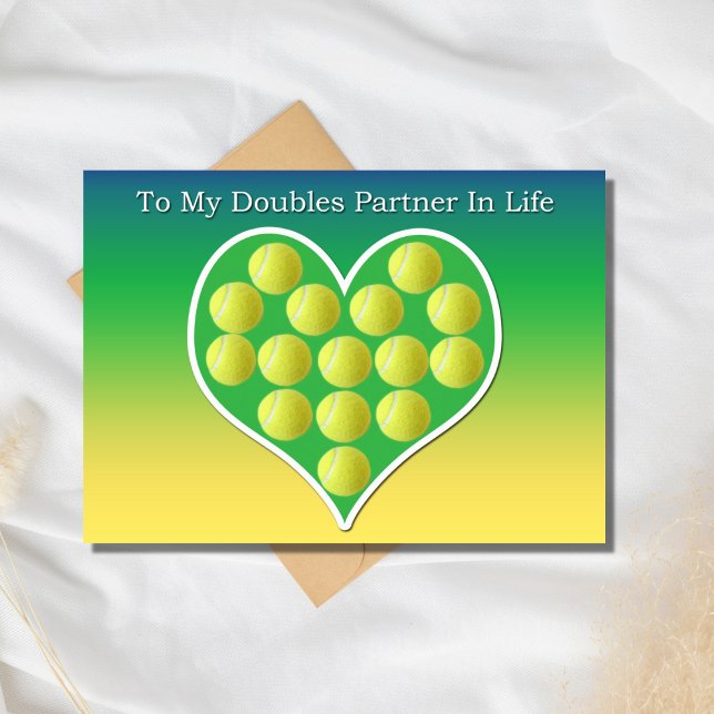 Pour mon partenaire de double dans la vie Carte de (Créateur téléchargé)
