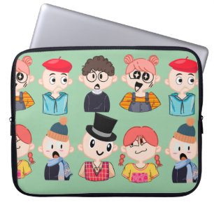 Pour Ordinateur Portable Housse d'ordinateur avec personnages de dessin ani