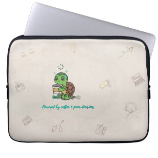 Pour Ordinateur Portable Housse d'ordinateur Tortue Mignonne Amoureuse de C