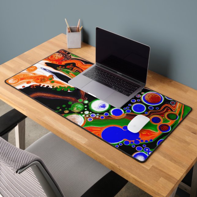 Pour Peinture Style Fluid Art coloré (Bureau 2)