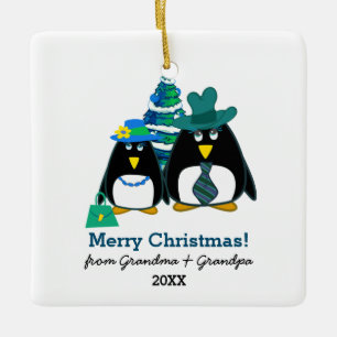 Pour petits-enfants à Noël Ornements personnalisés