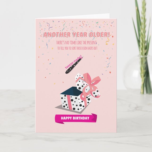 Pour sa carte d'Anniversaire Drôle Tweeny (Devant)