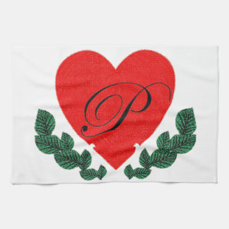 pour serviette de cuisine initiale