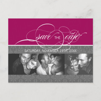 Pour toujours plus SAVETHEDATE Photo Carte postale
