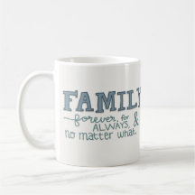 Pour toujours tasse de famille