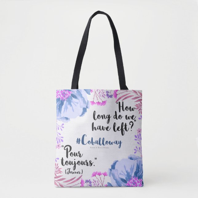 Pour Toujours Tote Bag (Front)