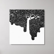 Pour Up Stretched Canvas Print