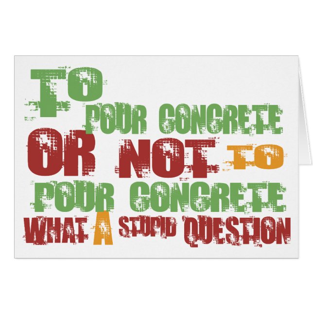 Pour verser le béton (Devant horizontal)