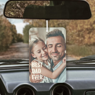 Pour Voiture Désodorisant Photo Meilleur Papa du Monde