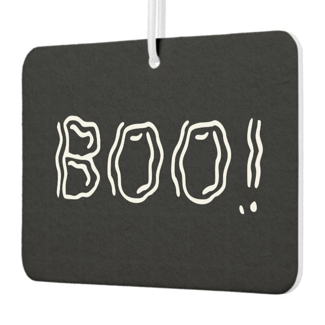 Pour Voiture Ghomajorité Boo ! Désodorisant (Gauche)