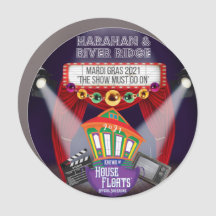 KOHF Harahan et River Ridge Sub-Krewe - Car Magnet