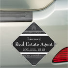 Magnet automatique promotionnel de l'agent immobil