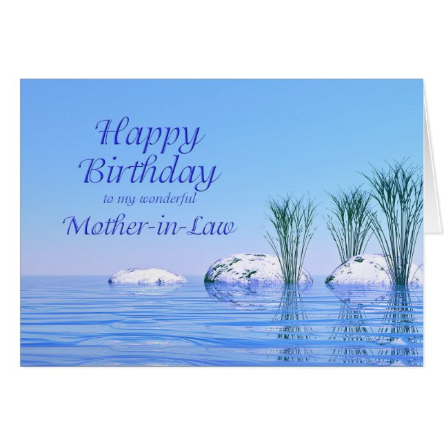 Pour votre belle-mère, un Spa comme, anniversaire  (Devant horizontal)