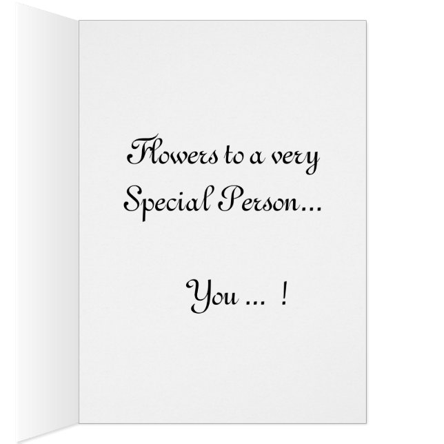 Pour votre carte de voeux (Intérieur (Droit))