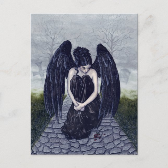 Pour vous enchérir Carte postale Adieu (Devant)