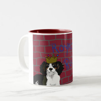 Pourcentage règne King Cavalier 11 oz Mug à deux t