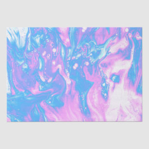 Poured Paint Design Tissue Paper