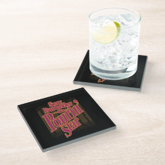 Pourin' Star Glass Coaster