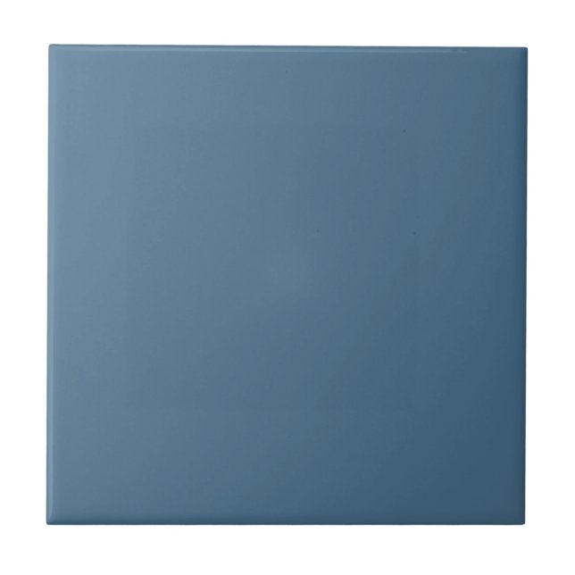 Pouring Down Blue Square Kitchen and Bathroom Tile (Front)