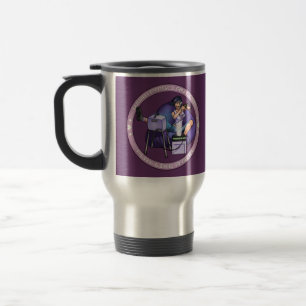 Pourpre 2 de boite de Pandore de tasse de PMS