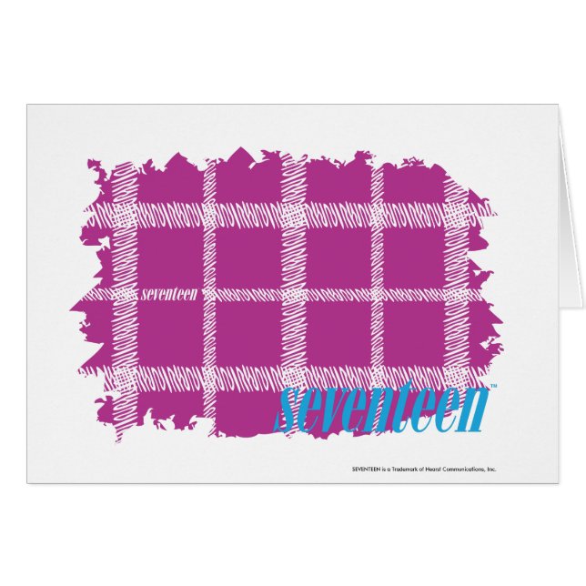 Pourpre 4 de plaid (Devant horizontal)