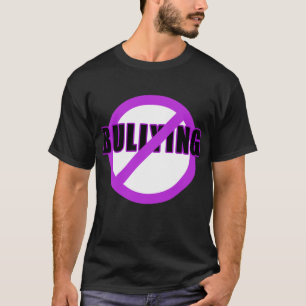 Pourpre AUCUNS T-shirts et boutons de INTIMIDATION