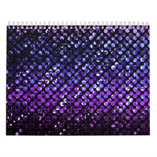 Pourpre Bling en cristal Strass du calendrier 2015