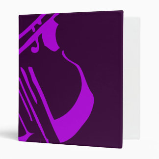 Pourpre de classeur de violon