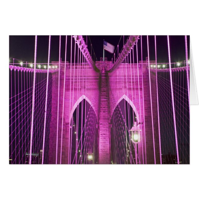 Pourpre de Lit de pont de Brooklyn (Devant horizontal)