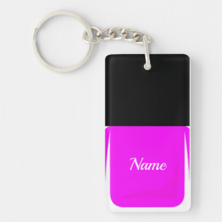Pourpre de porte - clé de vernis à ongles